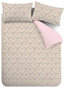 Różowa pościel dwuosobowa 230x220 cm Darcy Floral – Catherine Lansfield