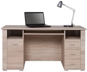 Biurko Duże Komputerowe Z Szufladami I Szafką H9-S47