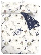 Niebiesko-kremowa pościel dwuosobowa 230x220 cm Astrology – Sassy B