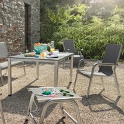 Krzesło ogrodowe Basic Plus srebrny KETTLER