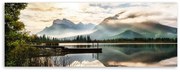 Obraz na płótnie Styler Lake, 150x60 cm