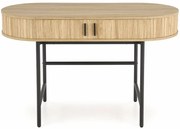 Biurko nowoczesne w kolorze naturalnym K9-E15