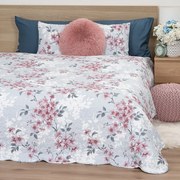 4Home Narzuta na łóżko Blooming spring, 220 x 240 cm + 2x 40 x 40 cm