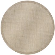 Dywan uniwersalny Giza beżowy 200 cm x 200 cm koło