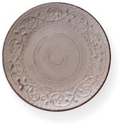 Piaskowo-brązowy talerz kamionkowy Brandani Serendipity, ⌀ 27,5 cm
