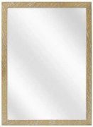 Szare drewniane lustro wiszące klasyczne S4-L72