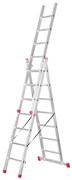 Drabina aluminiowa wielofunkcyjna 3x7 150kg 225 cm MOTIVE