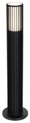 Zewnetrzna Designerski słup ogrodowy czarny 50 cm IP44 - BorisDesignerski Oswietlenie zewnetrzne