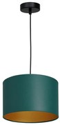 Lampa wisząca ARDEN 1xE27/60W/230V pr. 25 cm zielono-złota