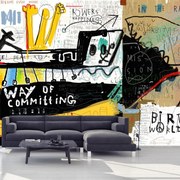 Fototapeta - Graffiti (196x136 cm)