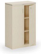 Szafa biurowa ARRISTO LUX, 800 x 400 x 1236 mm, brzoza