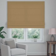 Roleta rzymska na wymiar Otto musztardowa półmatowy welur - do 200 cm