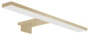 LED Łazienkowe oświetlenie lustra LED/8W/230V 4000K 50 cm IP44 złoty