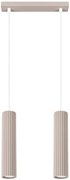Podwójna lampa wisząca taupe  S6-L02