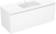 Mexen Orio szafka łazienkowa 120 cm z umywalką Otis, 1 szuflada, biała mat - 91A10-12047-1-BF01-W18M01