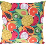 Poduszka Papaja niebieski, 45 x 45 cm