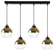 Nowoczesna lampa wisząca z czterema kloszami 3X D239 F2-Z65