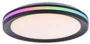 JUST LIGHT. 7509018 - LED RGBW plafon GANGES LED/24W/230V + DO
