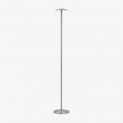 Bezprzewodowa Lampa Stojąca Led Do Użytku Zewnętrznego Z Żelaza Emilein Szczotkowana Szarość - Sklum