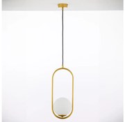 Jupiter 2042 - Żyrandol na lince IGON 1xE14/40W/230V złoty