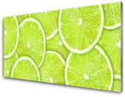 Panel Szklany Limonka Jedzenie Kuchnia