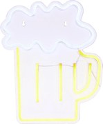 Atmosphera - Neonowa dekoracja ścienna LED BEER/5V