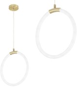 LAMPA WISZĄCA LED G020-CP ZŁOTA