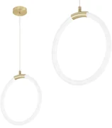 LAMPA WISZĄCA LED G020-CP ZŁOTA