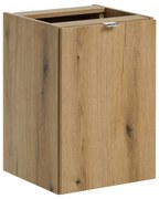 Szafka łazienkowa NOVA OAK 81-40-1D 40cm dąb coast evoke z koszem COMAD