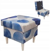 Pufa puf podnóżek otwierana ze schowkiem