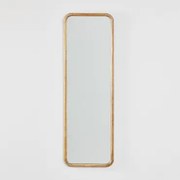 Prostokątne Lustro Ścienne 35x115 Cm Z Drewna Mango Mirtzia Drewno Mango - Sklum