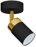 Metalowa czarna lampa sufitowa - 6X K470 C2-M58