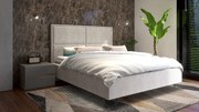 Łóżko tapicerowane Leone wersja Light z pojemnikiem lub bez