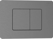 Mexen Tex 05 przycisk spłukujący stal nierdzewna, gun gray szczotkowany - 6105-12