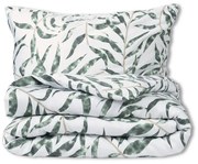 Matex Satyna pościel Tropické listí, 140 x 200 cm,70 x 90 cm