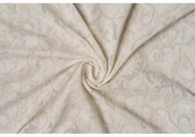 Beżowa firanka 140x260 cm Baroque – Mendola Fabrics