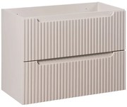 Kaszmirowa ryflowana szafka łazienkowa E1-Z33