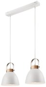 Lampa wisząca DANIELLE 2xE27/60W/230V na linkach