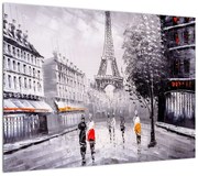 Obraz - Obraz olejny, Paryż (70x50 cm)