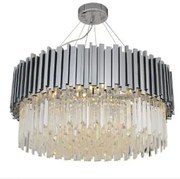 Illuminating Chrom – żyrandol kryształowy 60cm