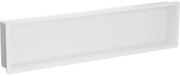 Mexen X-Wall-K półka wnękowa z konglomeratu 122,7 x 30,7 cm, biała - 1900123010