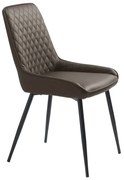 Ciemnobrązowe krzesło Milton – Unique Furniture