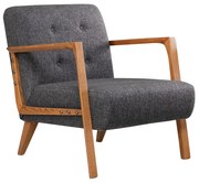 Fotel Kemer Dark Grey