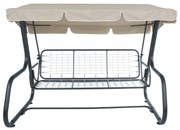 Daszek do huśtawki ogrodowej 228 x 126 cm Rimini / Venezia D031-15CW PATIO