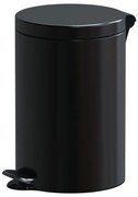 Alda Kosz z pedałem,śmietnik, 12l, lakierowany czarny