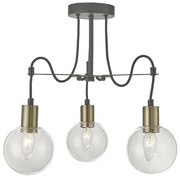 LUXERA 64402 - Żyrandol na lince ABRAZO 3xE14/40W/230V