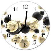 Zegar ścienny okrągły Abstrakcja