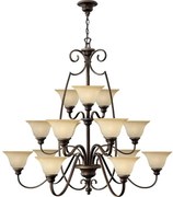 Hinkley HK-CELLO15 - Żyrandol na łańcuchu CELLO 15xE27/60W/230V