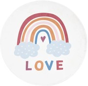 Okrągły dywan do pokoju dziecięcego, Ø 100 cm