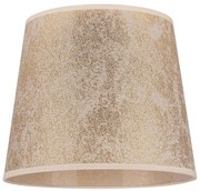 Duolla - Abażur do lampy stołowej CLASSIC M E27 pr. 24 cm złoty